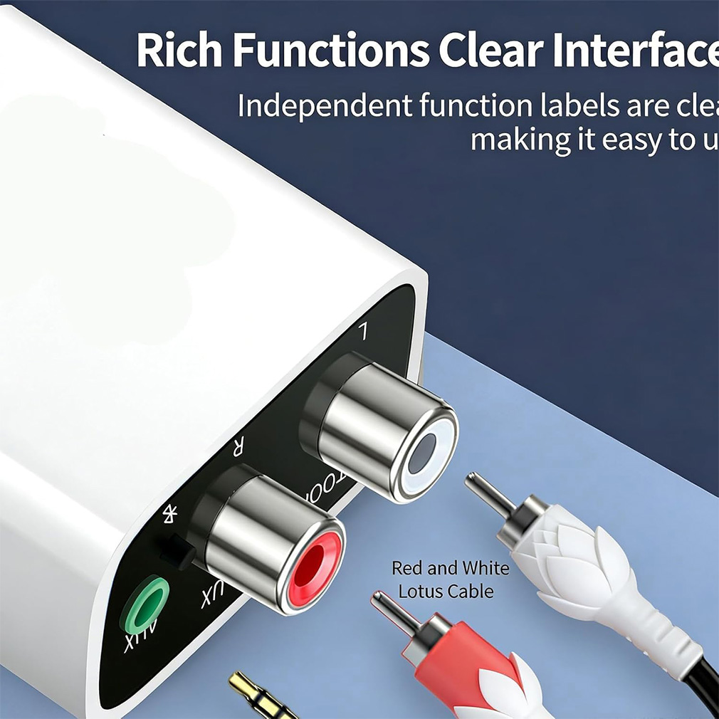 Bluetooth Adapter Receiver - Wireless Audio Bluetooth Receiver Transmitter Support