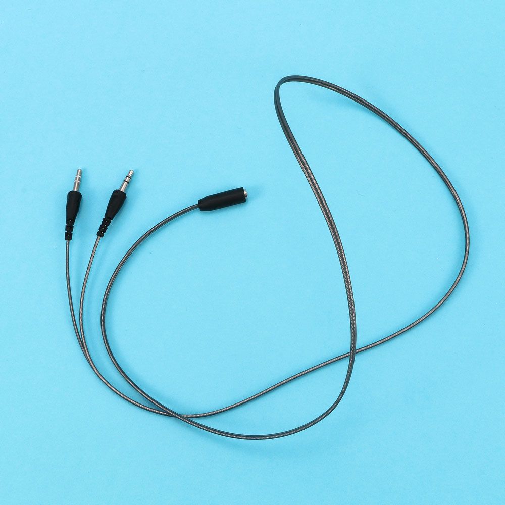 Earphone Splitter Jack - 1M 3.5MM Female To 2 Male