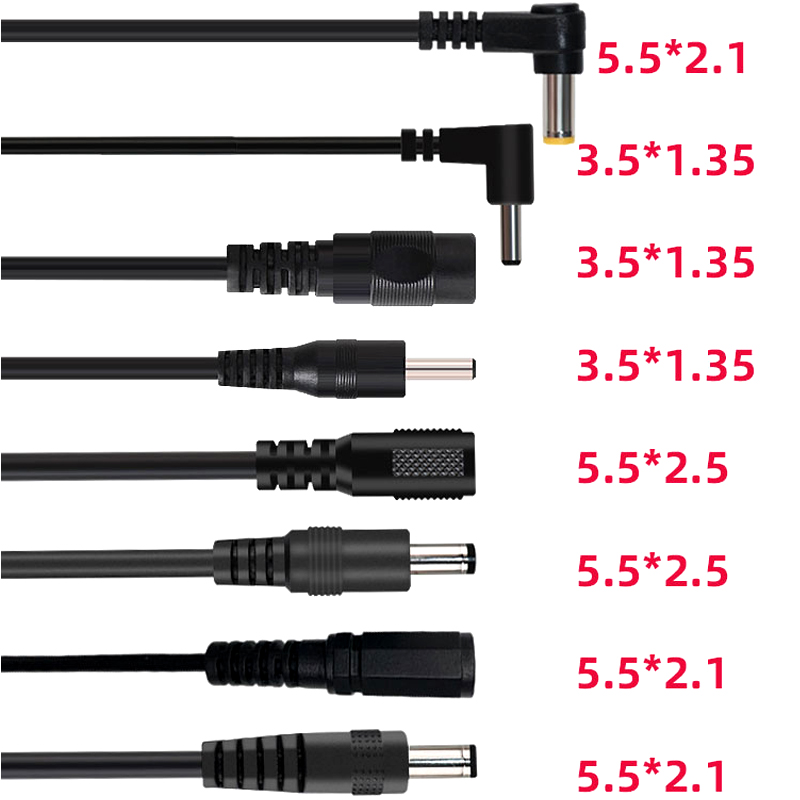 25CM 5.5*2.1mm 3.5*1.35mm Fema - Cable Extension 3.5 评论和价格