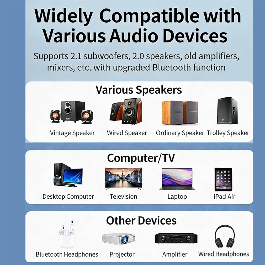Wireless Audio Bluetooth Recei - Bluetooth Adapter Receiver 评论和价格