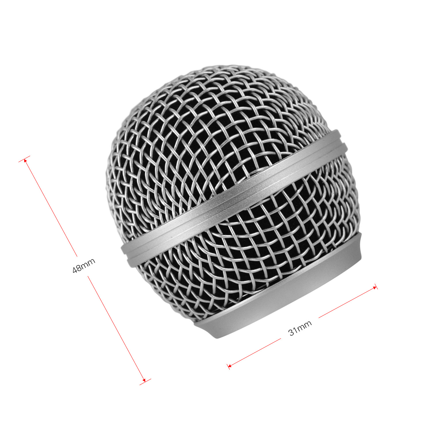 Microphone Grille Mic Replacem - Shure Mic Sm58 评论和价格