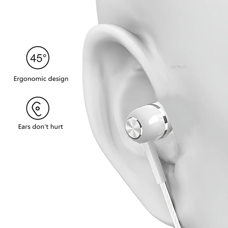 1/2/3/4Pcs 3.5mm Wired Earphon - Noise Cancelling Headphone 评论和价格