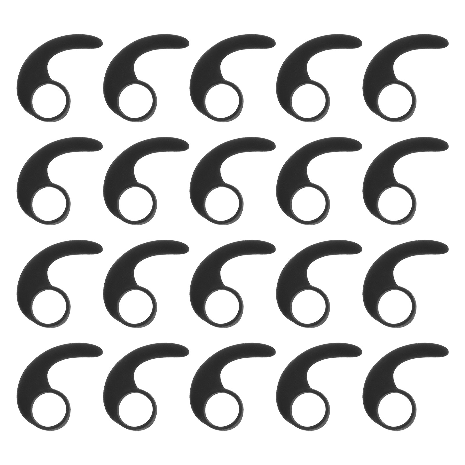 20Pcs Silicone Ear Hooks Sport - Sports Earphone Hook 评论和价格