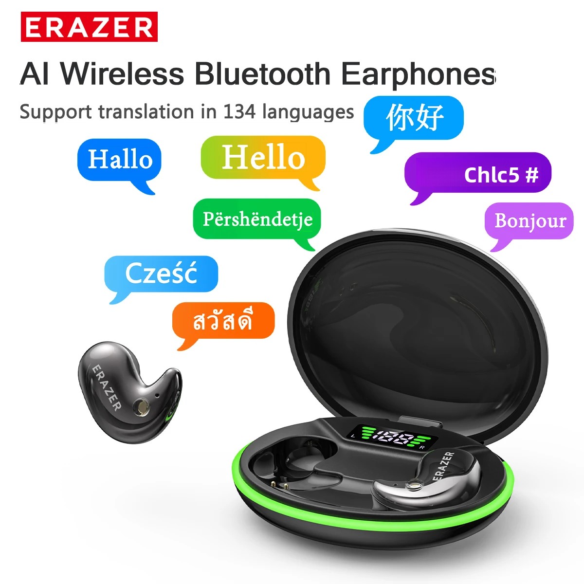 EARZER XF58 In-Ear Bluetooth H - Noise Cancelling Headphone 评论和价格