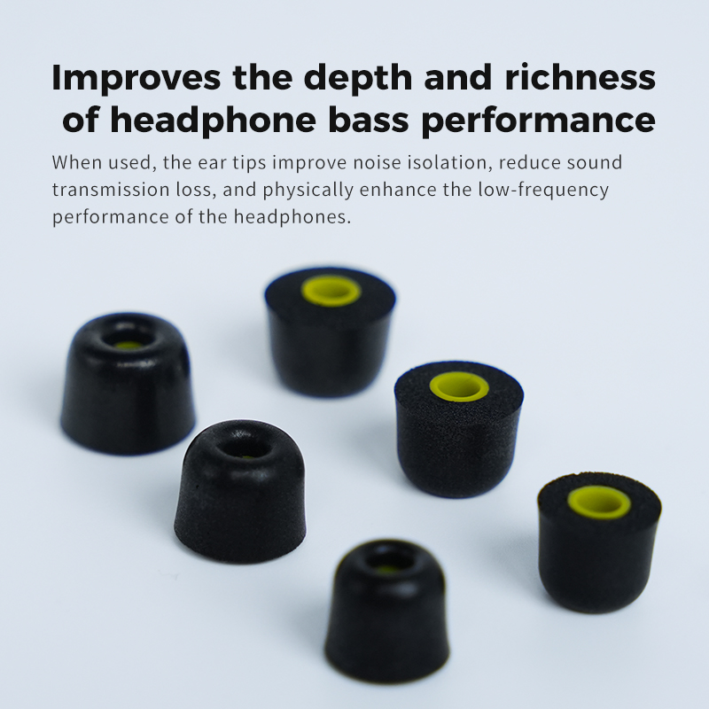 GK-TB 3Pair(6pcs) Noise Isolat - Earphone Foam Tip 评论和价格